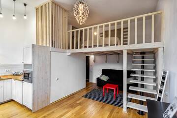 Фото номера Двухуровневые апартаменты - Internacionalnaya street 14 Апартаменты City Center Apartments г. Минск 8