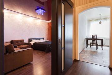 Фото номера Апартаменты с балконом Апартаменты Apartment Roomer 6 г. Минск 10