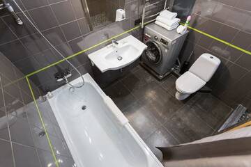 Фото номера Апартаменты Делюкс Апартаменты Apartment Roomer 6 г. Минск 18