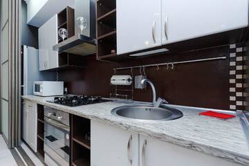 Фото номера Улучшенные апартаменты Апартаменты Luxury Apartments on Marksa г. Минск 12