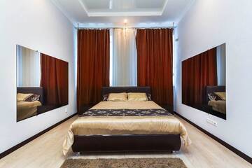Фото номера Улучшенные апартаменты Апартаменты Luxury Apartments on Marksa г. Минск 17