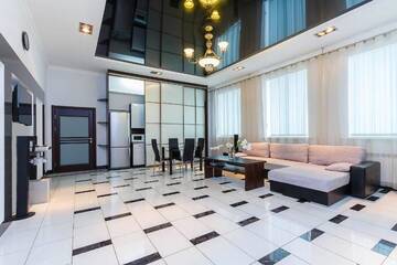 Фото номера Улучшенные апартаменты Апартаменты Luxury Apartments on Marksa г. Минск 37