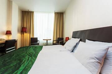 Фото номера Большой двухместный номер с 1 кроватью Отель Green City Hotel г. Минск 4