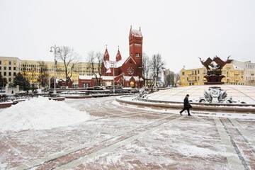 Фото номера Улучшенные апартаменты с 1 спальней Апартаменты Апартаменты в центре! г. Минск 16