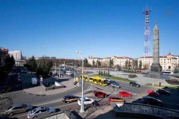 Фото номера Апартаменты с 2 спальнями и видом на парк Апартаменты Apartments Daria Nezavisimosti г. Минск 36