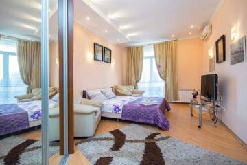 Фото номера Апартаменты с 2 спальнями и видом на парк Апартаменты Apartments Daria Nezavisimosti г. Минск 13