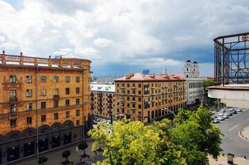 Фото номера Апартаменты с 1 спальней Апартаменты Apartments 23 Center г. Минск 18