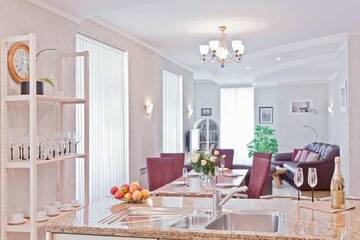 Фото номера Апартаменты Делюкс с 2 спальнями Апартаменты Apartments 23 Center г. Минск 5