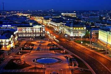 Фото номера Апартаменты с 2 спальнями Апартаменты Vip-kvartira Nezavisimosti 19 г. Минск 4