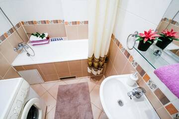 Фото номера Апартаменты с 1 спальней и балконом Апартаменты Apartment at the railway station г. Минск 14
