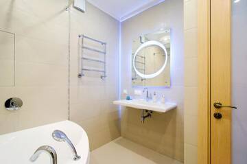 Фото номера Апартаменты Делюкс с 1 спальней Апартаменты Apartment at the railway station г. Минск 17