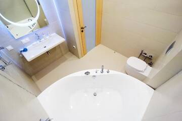 Фото номера Апартаменты Делюкс с 1 спальней Апартаменты Apartment at the railway station г. Минск 18