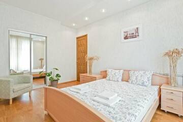 Фото номера Апартаменты с 2 спальнями Апартаменты Vokzal Leningradskaya street 3 г. Минск 6