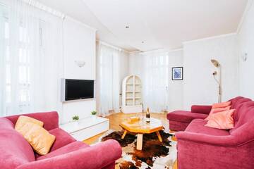Фото номера Апартаменты с 2 спальнями Апартаменты Vokzal Leningradskaya street 3 г. Минск 2