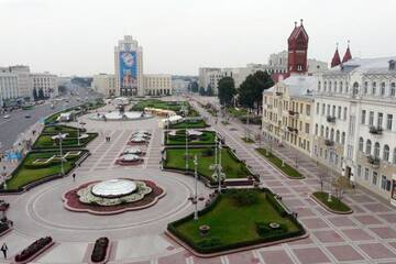 Фото номера Стандартные апартаменты Апартаменты Vokzal Leningradskaya street 3 г. Минск 11