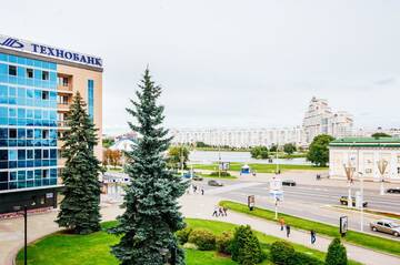 Фото номера Апартаменты «Комфорт» Апартаменты Kvartira na Nemiga г. Минск 14