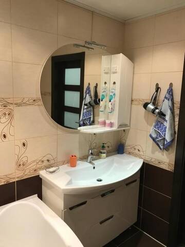 Фото номера Апартаменты с 1 спальней Апартаменты VIP apartment on Prytyckaha 73 г. Минск 29