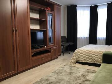 Фото номера Апартаменты с 1 спальней Апартаменты VIP apartment on Prytyckaha 73 г. Минск 7