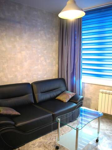 Фото номера Номер Лофт Делюкс Апартаменты Jacuzzi Luxe Apartment City Centre, Панорамный вид на Минск г. Минск 3