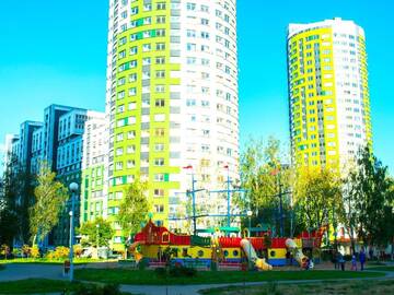 Фото номера Апартаменты с 1 спальней Апартаменты Jacuzzi Luxe Apartment City Centre, Панорамный вид на Минск г. Минск 33