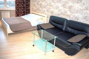 Фото номера Апартаменты с 1 спальней Апартаменты Jacuzzi Luxe Apartment City Centre, Панорамный вид на Минск г. Минск 27