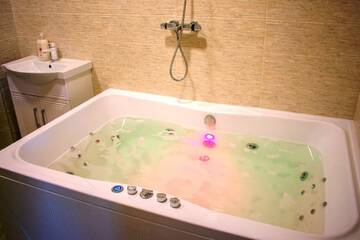 Фото номера Апартаменты-студио Апартаменты Jacuzzi Luxe Apartment City Centre, Панорамный вид на Минск г. Минск 9