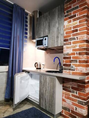 Фото номера Номер Лофт Делюкс Апартаменты Jacuzzi Luxe Apartment City Centre, Панорамный вид на Минск г. Минск 2