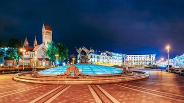 Фото номера Апартаменты-студио с гидромассажной ванной Апартаменты Jacuzzi Luxe-Apartment Исторический центр Минск г. Минск 19