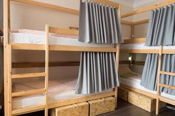 Фото номера Кровать в общем 8-местном номере для мужчин и женщин Хостелы Hostel Tower 31/18 г. Минск 35