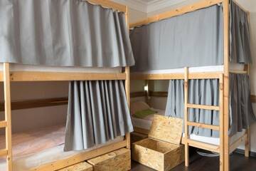 Фото номера Кровать в общем 8-местном номере для мужчин и женщин Хостелы Hostel Tower 31/18 г. Минск 36
