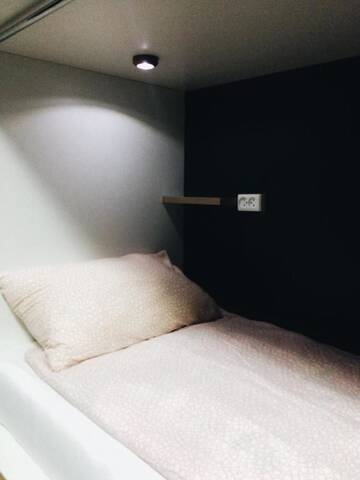 Фото номера Кровать в общем 4-местном номере для мужчин и женщин Хостелы Hostel Tower 31/18 г. Минск 12