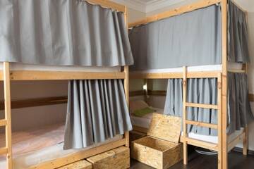 Фото номера Кровать в общем 8-местном номере для мужчин и женщин Хостелы Hostel Tower 31/18 г. Минск 26