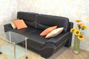 Фото номера Улучшенные апартаменты с сауной Апартаменты Jacuzzi New ApartComplex Kaskad, Панорамный вид на центр Минска г. Минск 27