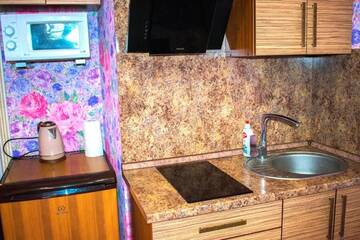 Фото номера Улучшенные апартаменты с сауной Апартаменты Jacuzzi New ApartComplex Kaskad, Панорамный вид на центр Минска г. Минск 38