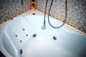 Фото номера Улучшенные апартаменты с сауной Апартаменты Jacuzzi New ApartComplex Kaskad, Панорамный вид на центр Минска г. Минск 39