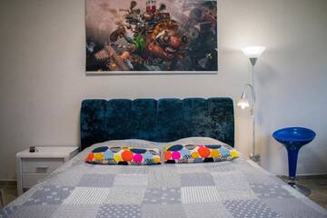 Фото номера Номер-студио с джакузи Апартаменты Jacuzzi New ApartComplex Kaskad, Панорамный вид на центр Минска г. Минск 4
