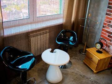 Фото номера Лофт Апартаменты Jacuzzi New ApartComplex Kaskad, Панорамный вид на центр Минска г. Минск 12