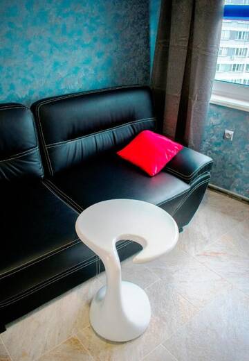 Фото номера Номер Лофт Делюкс Апартаменты Jacuzzi New ApartComplex Kaskad, Панорамный вид на центр Минска г. Минск 3