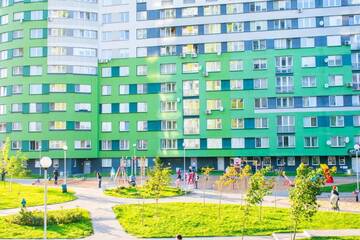 Фото номера Улучшенные апартаменты с сауной Апарт-отели JACUZZI VIP SMART ApartHotel, Панорамный вид на Минск г. Минск 49