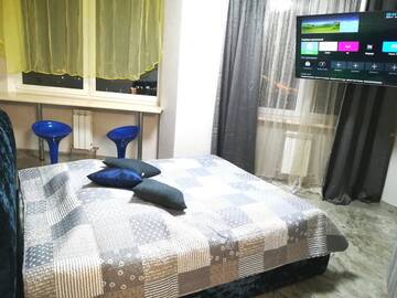Фото номера Апартаменты-студио Апарт-отели JACUZZI VIP SMART ApartHotel, Панорамный вид на Минск г. Минск 5