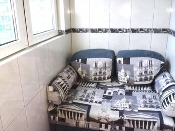 Фото номера Улучшенные апартаменты с сауной Апарт-отели JACUZZI VIP SMART ApartHotel, Панорамный вид на Минск г. Минск 33