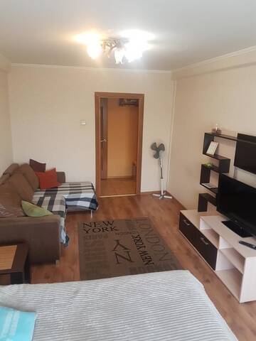 Фото номера Апартаменты с балконом Апартаменты Apartamienty Pushkina 33 г. Минск 7