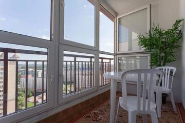 Фото номера Апартаменты с 2 спальнями Апартаменты Minsk Apartment on Prityckogo г. Минск 57
