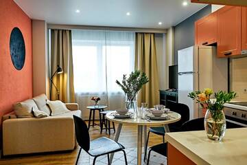 Фото номера Апартаменты с 2 спальнями Апартаменты Apartments Minsk2Go г. Минск 7