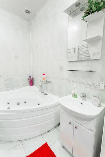 Фото номера Апартаменты с 3 спальнями Апартаменты Spacious Kirova MGApartments г. Минск 16