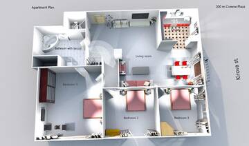Фото номера Апартаменты с 3 спальнями Апартаменты Spacious Kirova MGApartments г. Минск 13