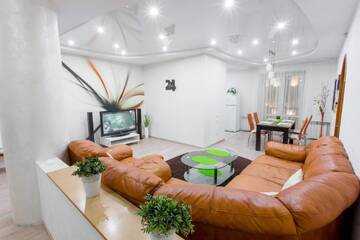 Фото номера Апартаменты с 3 спальнями Апартаменты Spacious Kirova MGApartments г. Минск 22