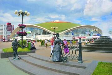 Фото номера Апартаменты с балконом Апартаменты Nezavisimosti 52 LIDO г. Минск 29