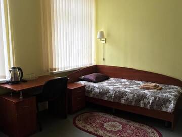 Фото номера Двухместный номер с 2 отдельными кроватями - Подходит для гостей с ограниченными физическими возможностями Мини-отель Мини-гостиница ЭкоДом г. Минск 6