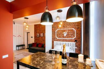 Фото номера Лофт Апартаменты Apartment on ploshad Pobedi г. Минск 7